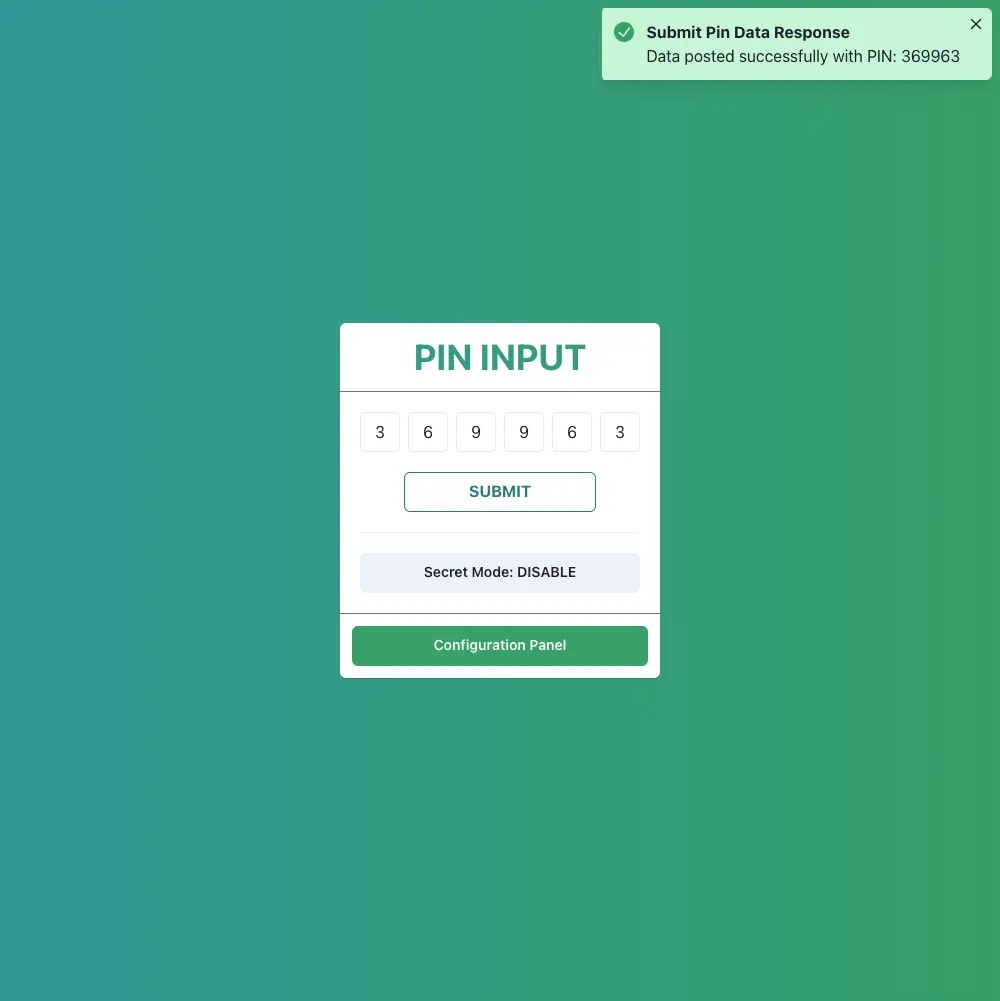 Pin Input